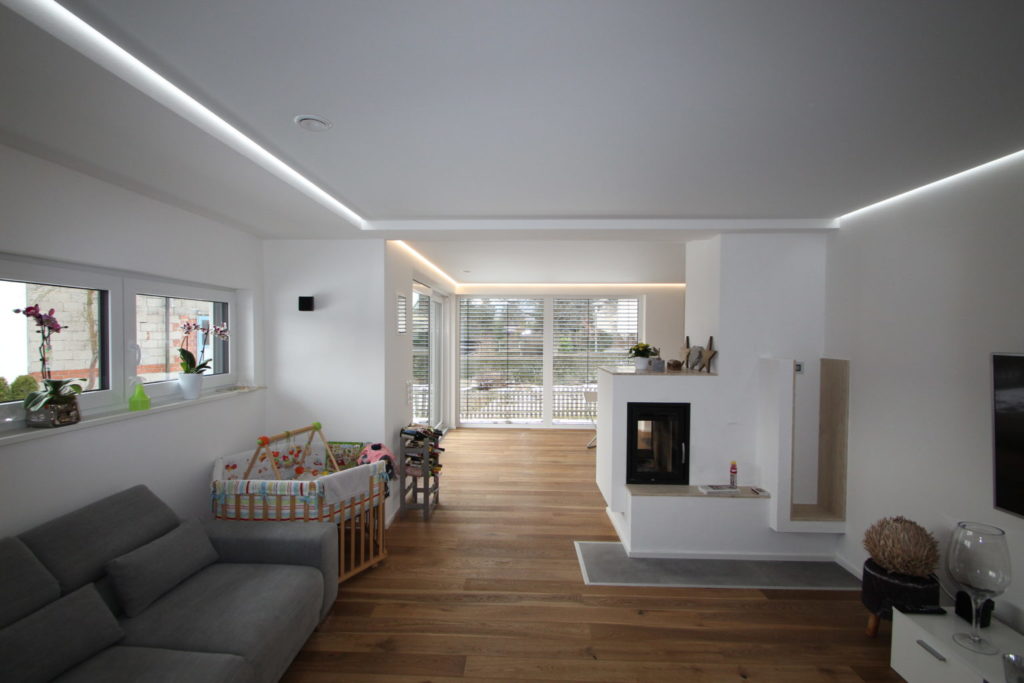 Spanndecke MATT weiss