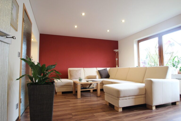 Spanndecke Matt weiss