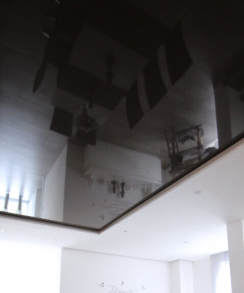 Spanndecke HG schwarz