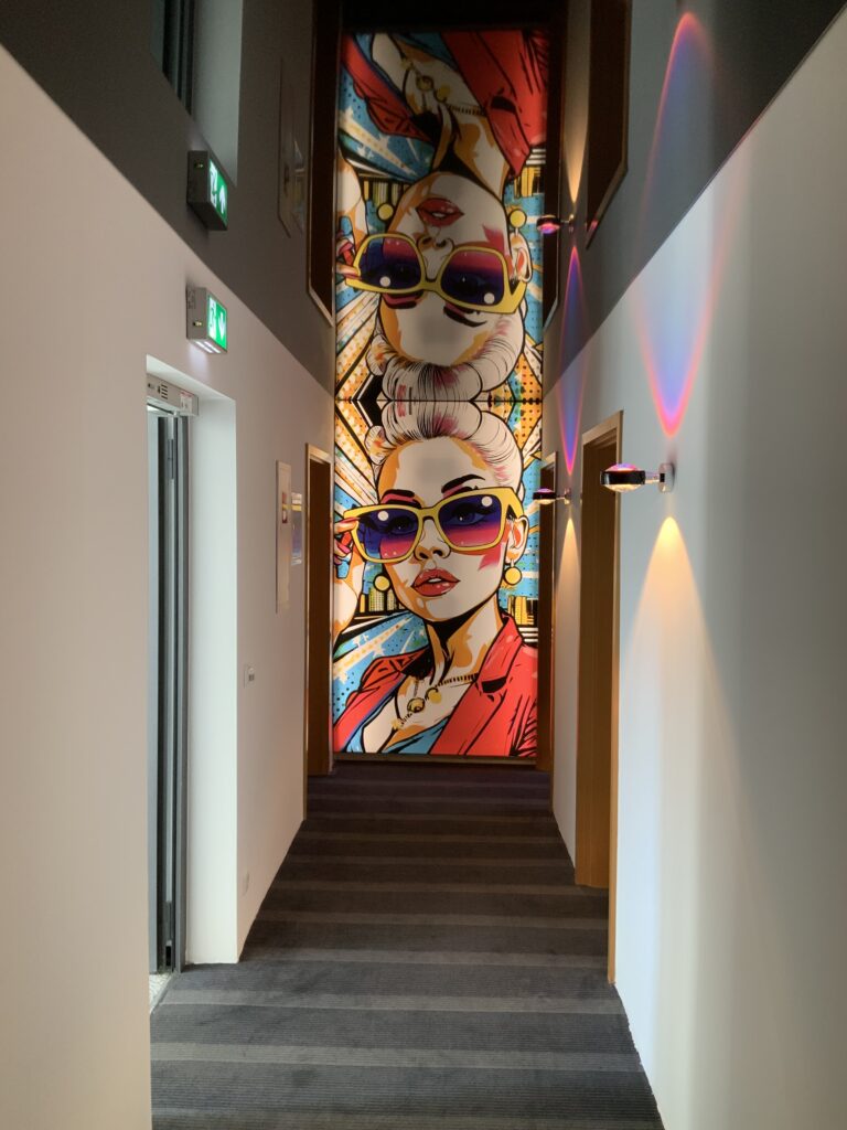 Wandbild Textilgewebe