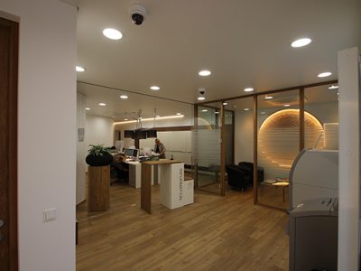 Akustikdecken Matt weiss