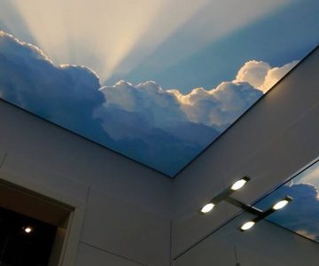 Lichtdecke Druck