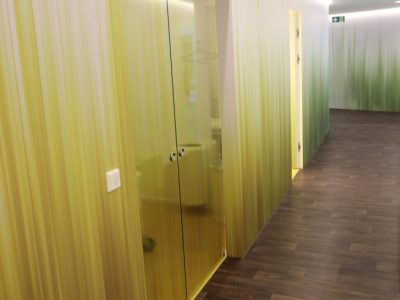 Lichtwände bedruckt