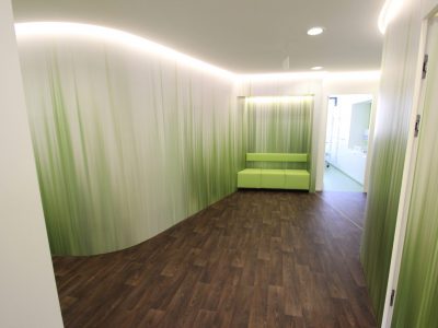 Lichtdecken Lichtwände bedruckt