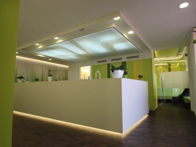 Lichtdecken Lichtwände bedruckt