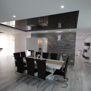 Spanndecke HG schwarz