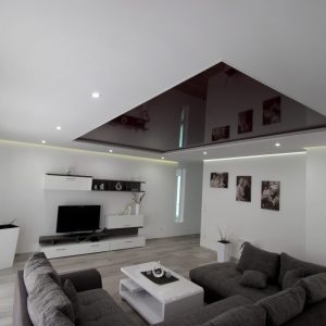 Spanndecke HG schwarz