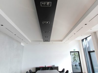 Spanndecke matt, Akustikdecke